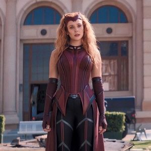 WandaVision Scarlet Witch Cosplay Costume Comicon